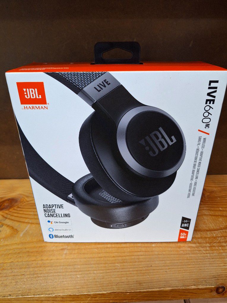 JBL LIVE 660NC wireless Over Ear Noise Cancelling Headphones