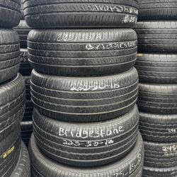 225/50r18 Bridgestone Used Installed And Balanced Included Llegue Y T