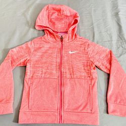 Nike Girls Hoodie- Pink Color Size M(6)