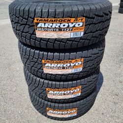 265 70 16 NEW TIRES TACOMA 4RUNNER TUNDRA SEQUOIA FRONTIER XTERRA COLORADO CANYON SILVERADO SIERRA F150 