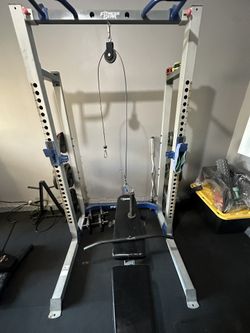 Squat Rack With Weights