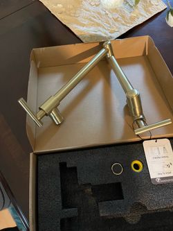 Brushed Gold Pot Filler