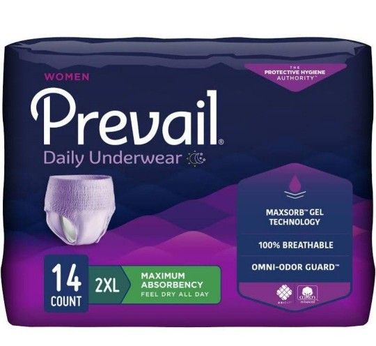 Prevail Adult Underwear & Dry Direct