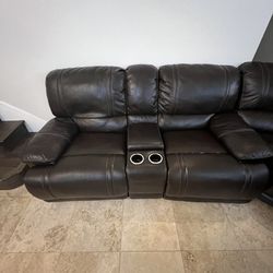 Couches Leather Recliner