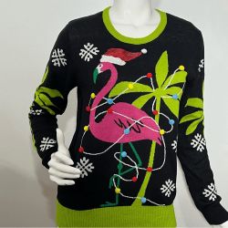 Flamingo Ugly Christmas