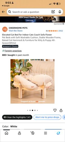 New cat bed sofa