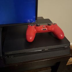 PS4 Slim 1tb Works Good No Fan Noise 115