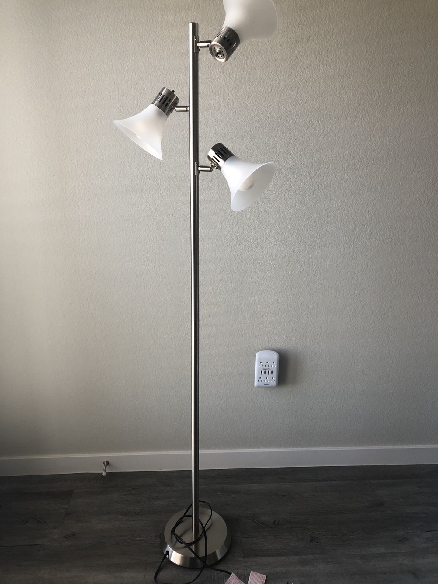 Home Depot Brushed Nickel Floor Lamp