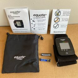 Equate Wrist Blood Pressure Monitor