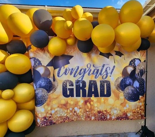 7x5 ft Graduation Backdrop/Banner