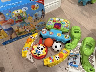 VTech Count & Win Sports Center with Accessories, Baby and Toddler Toys
