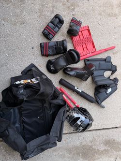 Martial Arts Taekwondo Arts Sparring Gear Set Equipment