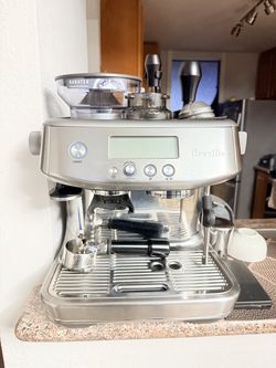 Breville Barista Pro BES878 Espresso Machine — Excellent / Like-New Condition + Original Box