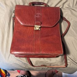 PELLETTERIE FIRENZE GENUINE LEATHER BAG