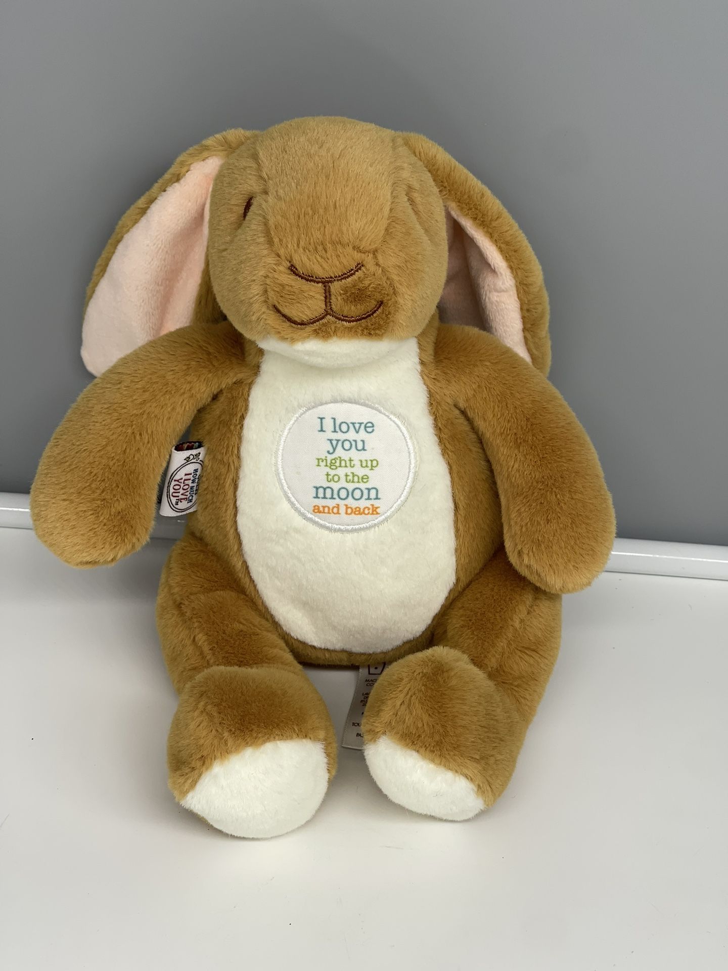 RARE Guess How Much I Love You Nutbrown Hare Brown Bunny Rabbit Plush 2018