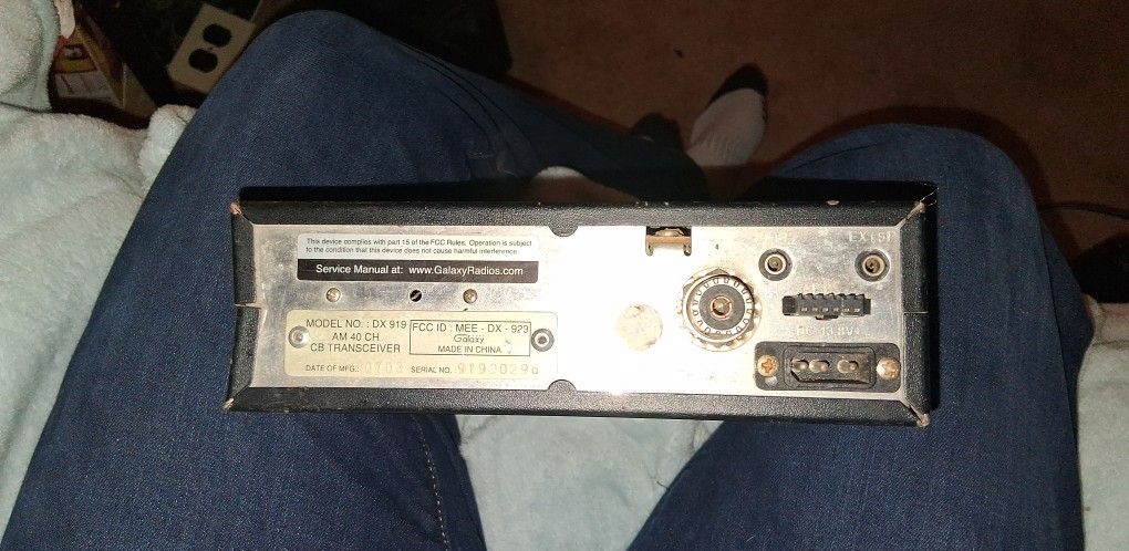Galaxy 919 Cb Radio