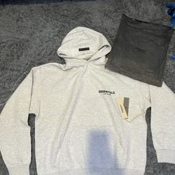 Essentials Hoodie Light Oat 