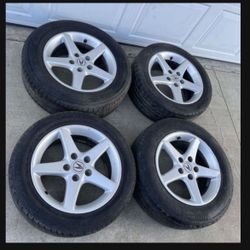 4 - 205/55r16 5x114.3 5x4.5 Stock Rsx Civic Camry Accord Corolla Wheels Rims Tires !!!!!!!!!