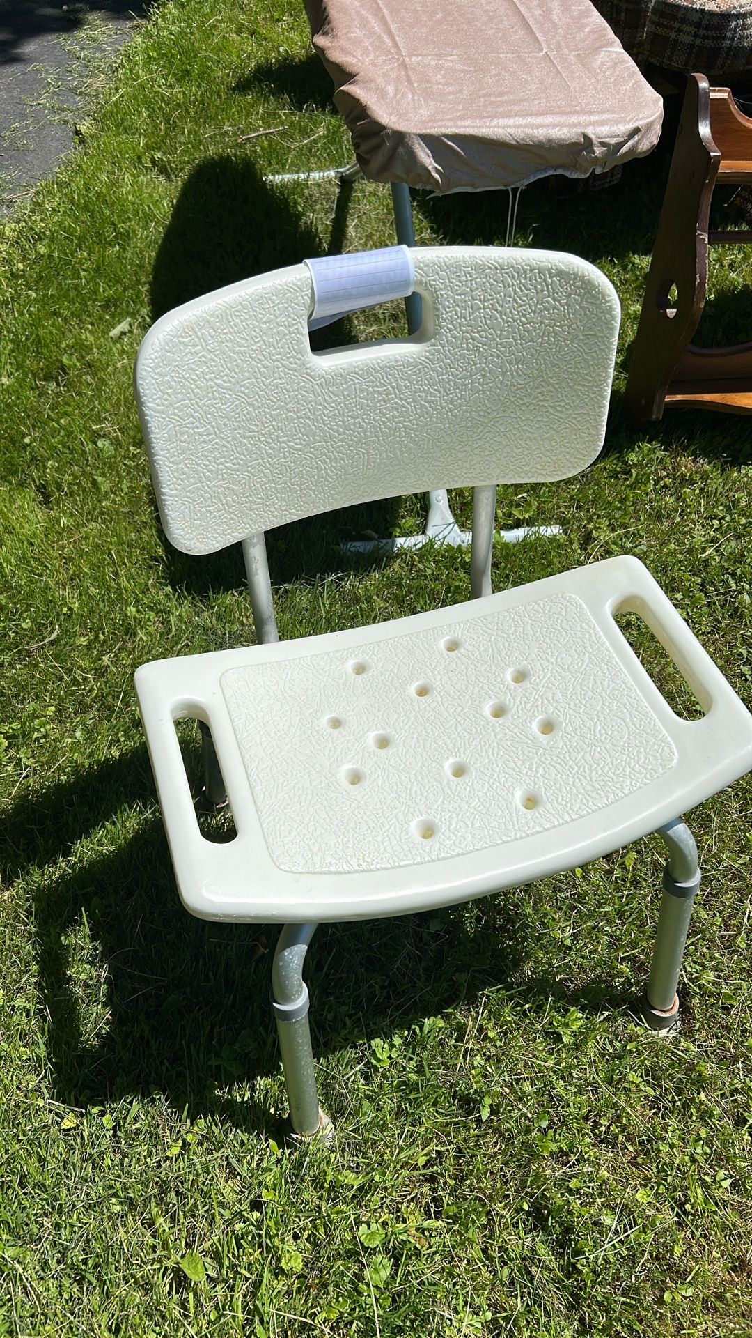 Shower Chair And Iron Board With Cover $5 Each