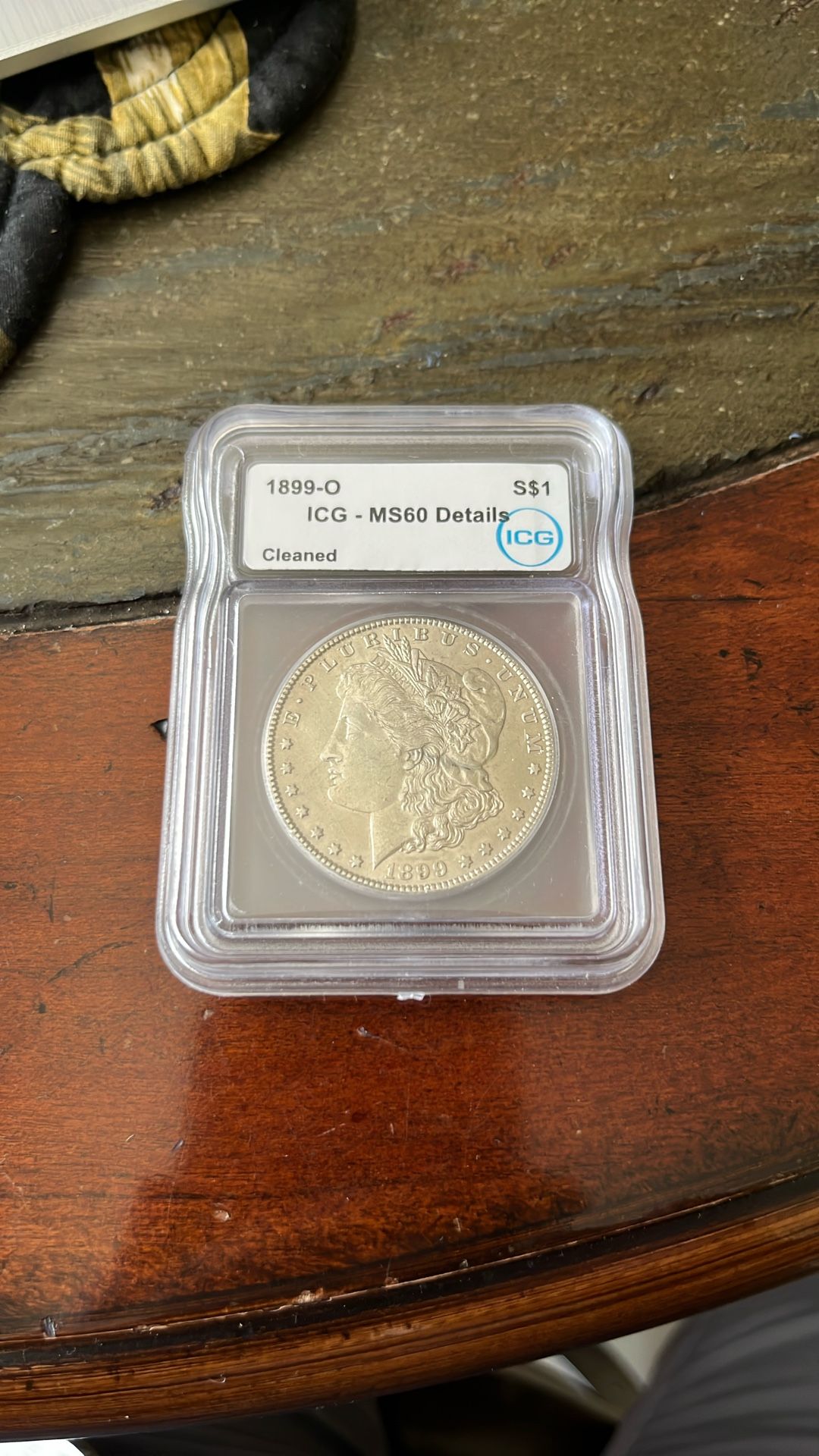 1899-O Morgan Silver Dollar Graded MS 60!