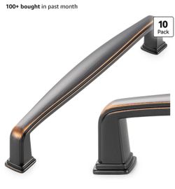 KOOFIZO 10 Pack 5 in Oil Rubbed Bronze Cabinet Pulls, Drawer Handles 1817
