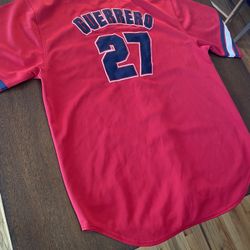 Vladimir Guerrero #27 Los Angeles Angels True Fan Jersey Size Adult XL Extra Large