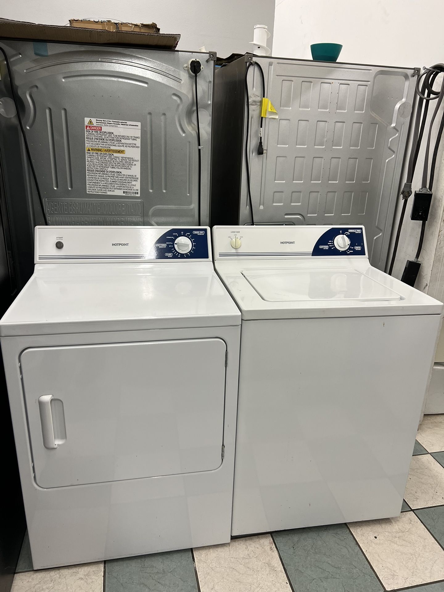 Hotpoint Washer And Dryer Set (Delivery Available)