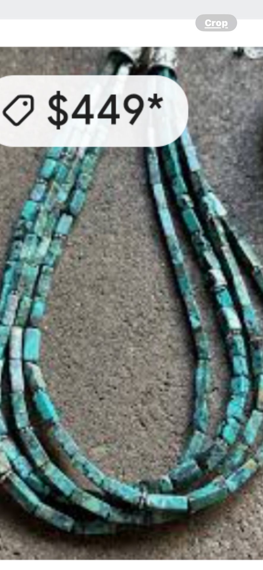 Navajo turquoise necklace