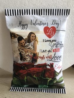 Chips bags personalized!