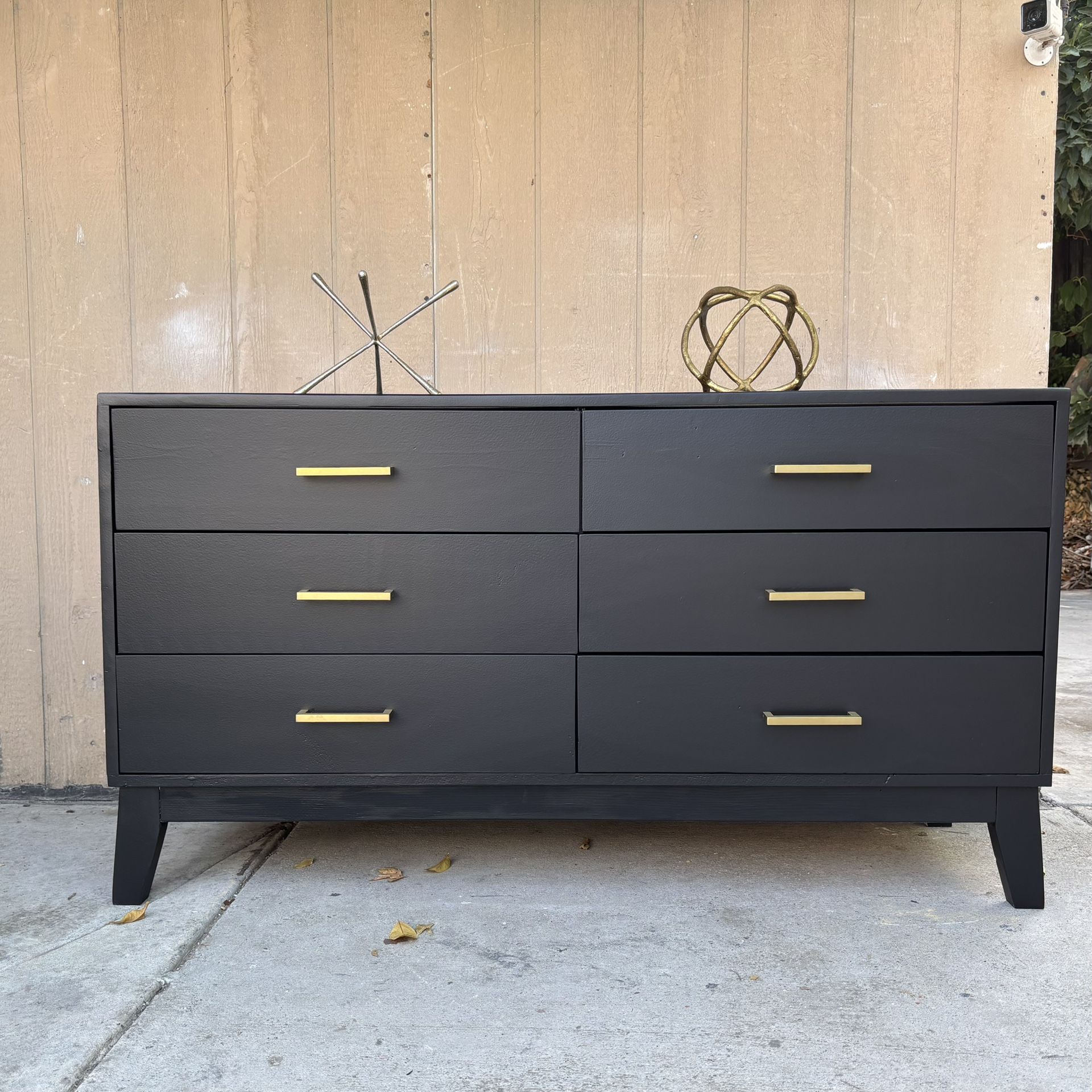 Beautiful rustic mid century style dresser or console