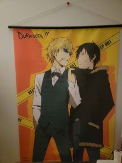 "Durarara!!" Shizuo & Izaya Wall Scroll (31" x 43")