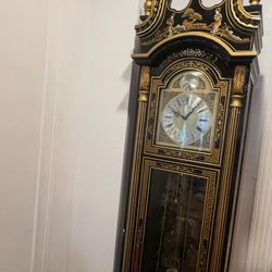 Oriental Grandfather Clock 