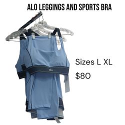 Alo Leggings and Sports Bra