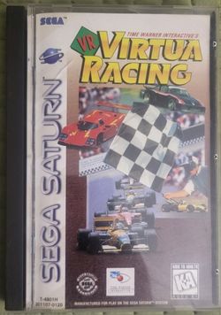 Virtua Racing ! Sega Saturn game CIB complete in box genesis dreamcast nintendo 64 n64 sony playstation ps1 ps2 ps3 retro microsoft xbox