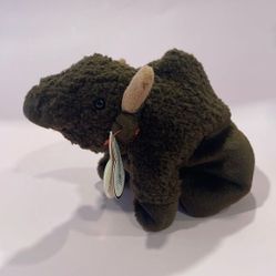 Roam 1998 Ty Beanie Baby Brown Bison (Retired) in excellent condition 9”… 