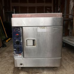 Stellar Gas Convection Boilerless Food Steamer Countertop 
