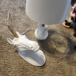 Unicorn Lamp And Wall Hang