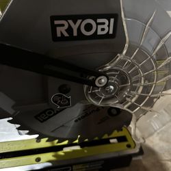 Ryobi 10 In Sliding Compound Miter saw