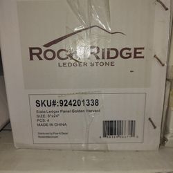 Rockridge Ledger Stone 32 Boxes 6x24  NEW $450 Or Best Offer