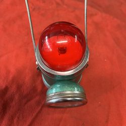 Rare Green Railroad Lantern/ Flashlight 