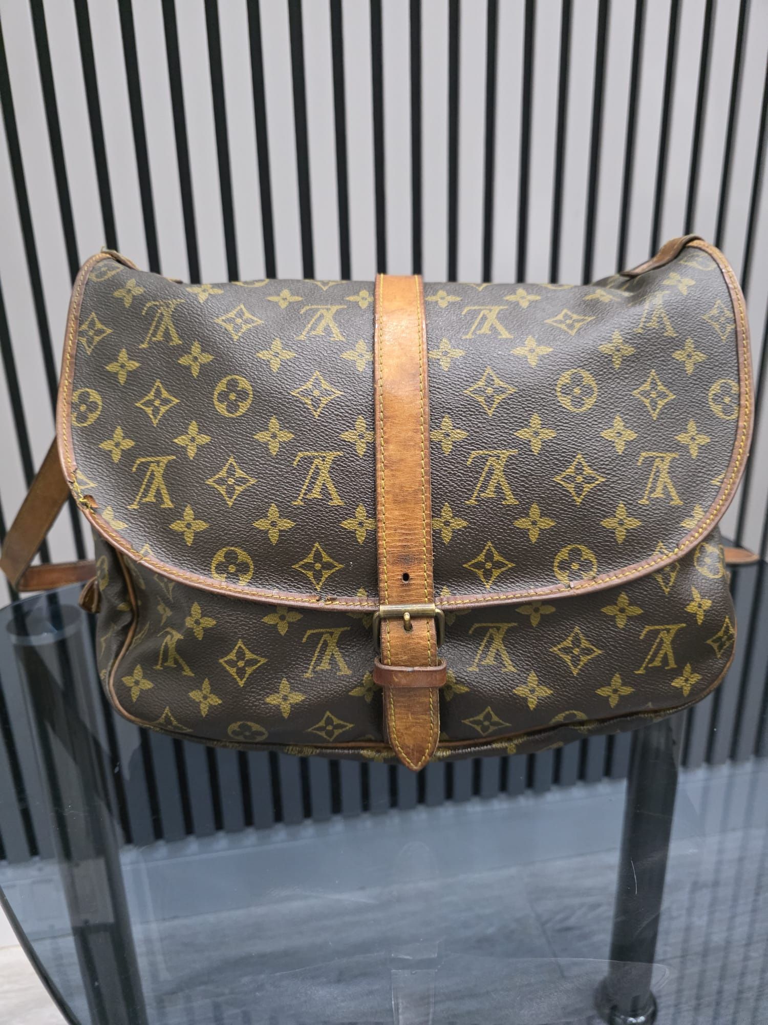 Louis Vuitton Monogram Saumur 30 Shoulder Bag