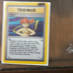 Misty Pokémon Trainer Card