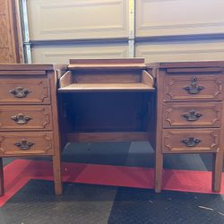 Vintage Type Writer Desk