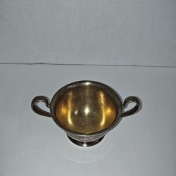 Vintage Silverplate Kitchen Open Sugar Bowl by Poole Silver Co. E.P.N.S.