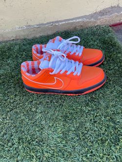 Nike sb dunks shoes  orange lobsters size 9.5