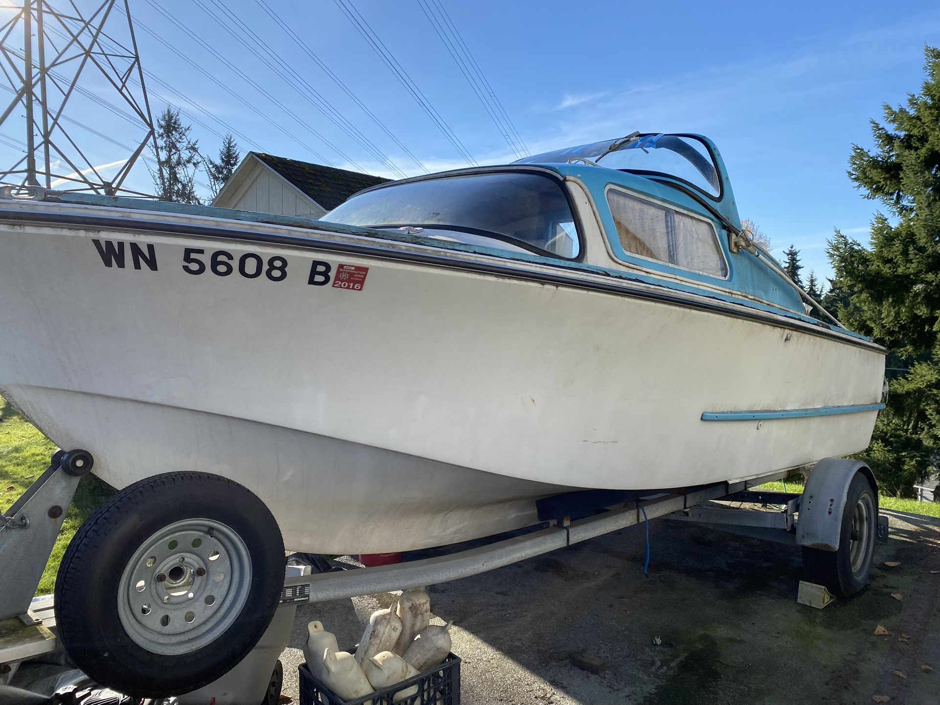 1960 Glasspar 18 Ft Boat for Sale in Lynnwood, WA OfferUp