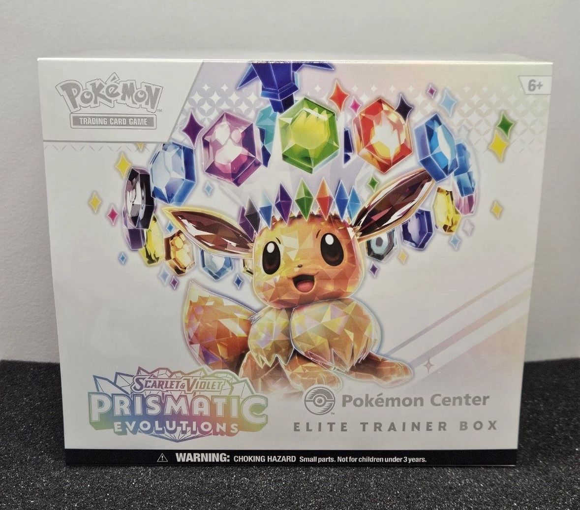 Pokemon Center Prismatic Evolutions Elite Trainer Box