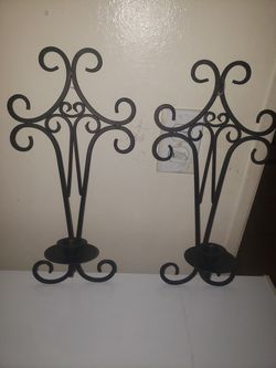 Candle frame holder