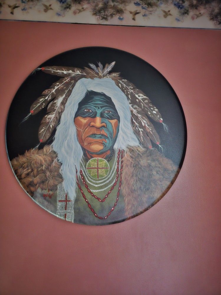 Native Oil Painting