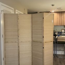 🌿 Beautiful Bamboo Room Dividers — Set of 2